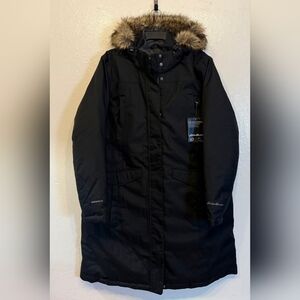 Eddie Bauer Midnight Black Hooded Parka